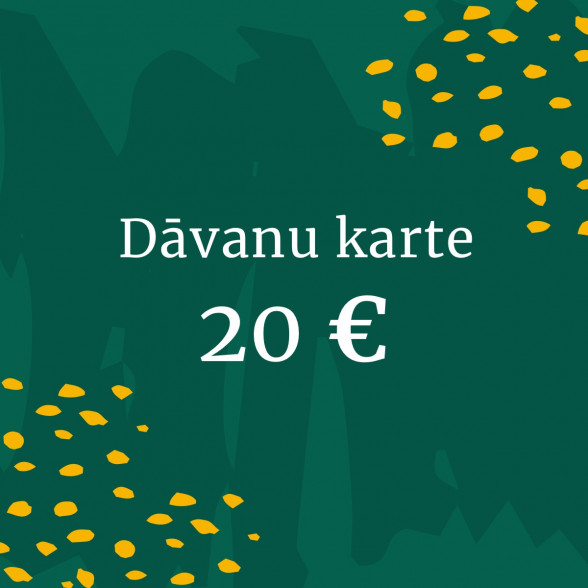 Подарочная карта 20 евро